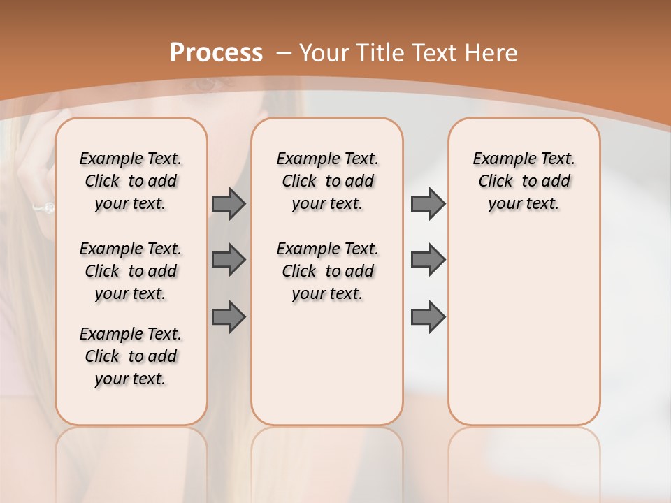 A Woman Sitting On A Couch Next To A Man PowerPoint Template