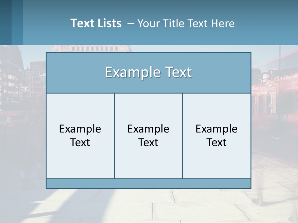 A Group Of People Walking Down A Sidewalk Next To Tall Buildings PowerPoint Template