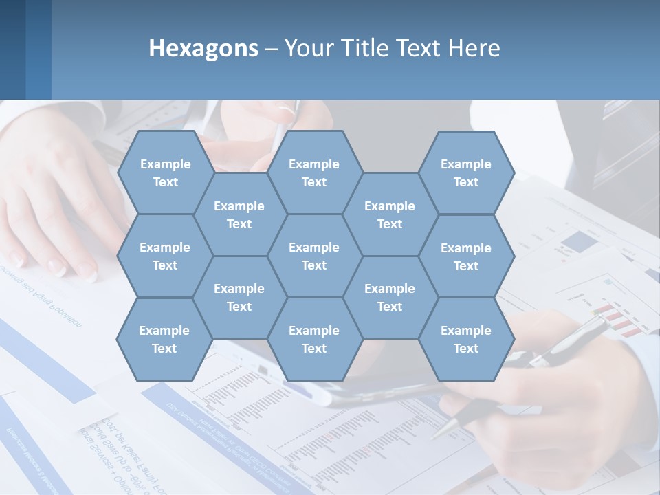 A Group Of People Sitting At A Table With A Tablet PowerPoint Template