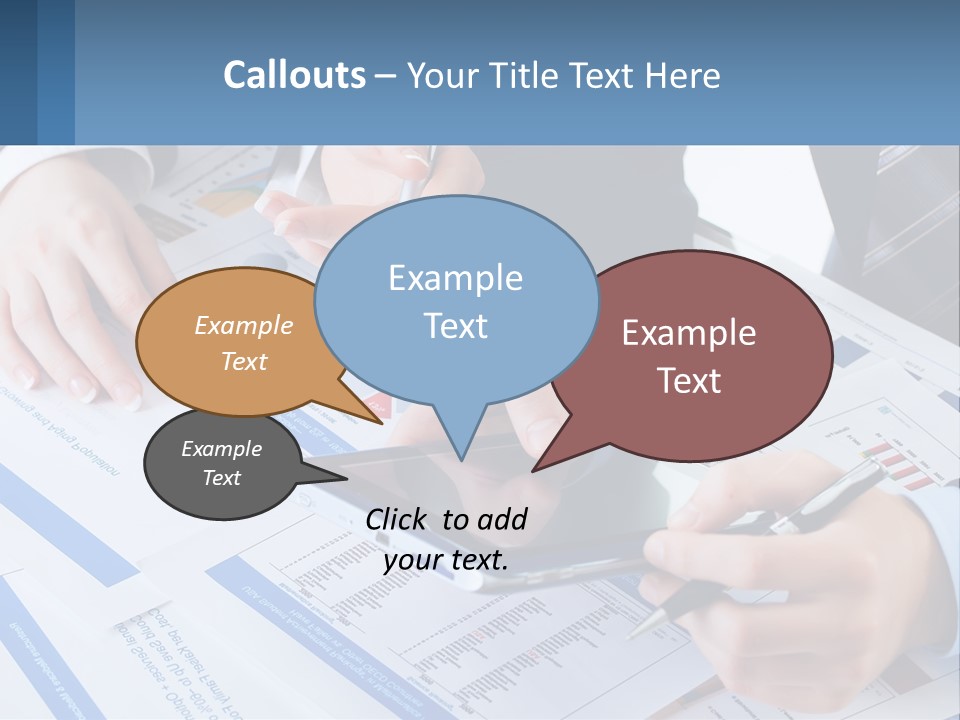 A Group Of People Sitting At A Table With A Tablet PowerPoint Template