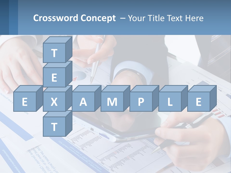 A Group Of People Sitting At A Table With A Tablet PowerPoint Template