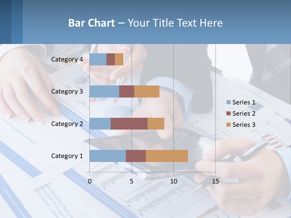 A Group Of People Sitting At A Table With A Tablet PowerPoint Template
