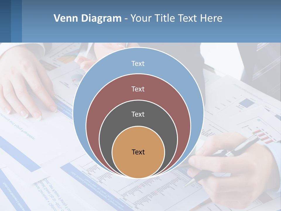 A Group Of People Sitting At A Table With A Tablet PowerPoint Template