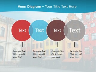 A Group Of Buildings With A Blue Sky In The Background PowerPoint Template