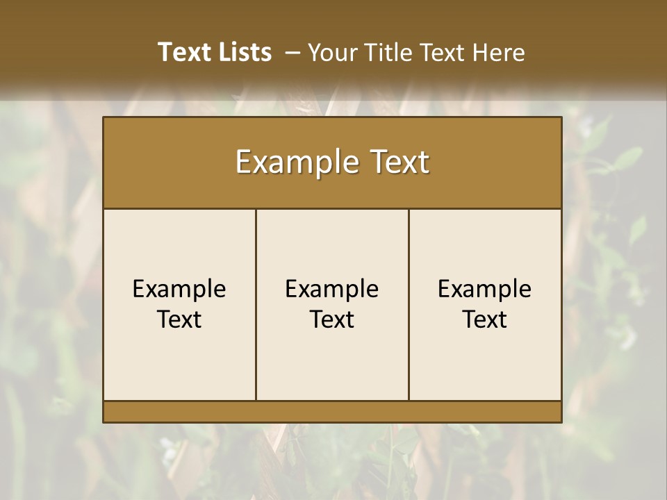 A Wooden Fence With Green Plants Growing On It PowerPoint Template