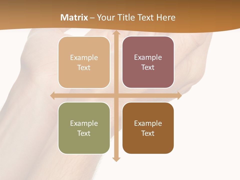 A Person Holding Their Hands Up In The Air PowerPoint Template