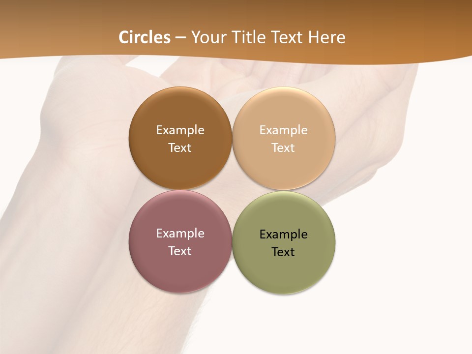 A Person Holding Their Hands Up In The Air PowerPoint Template