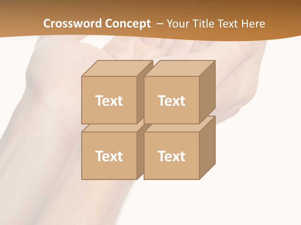 A Person Holding Their Hands Up In The Air PowerPoint Template