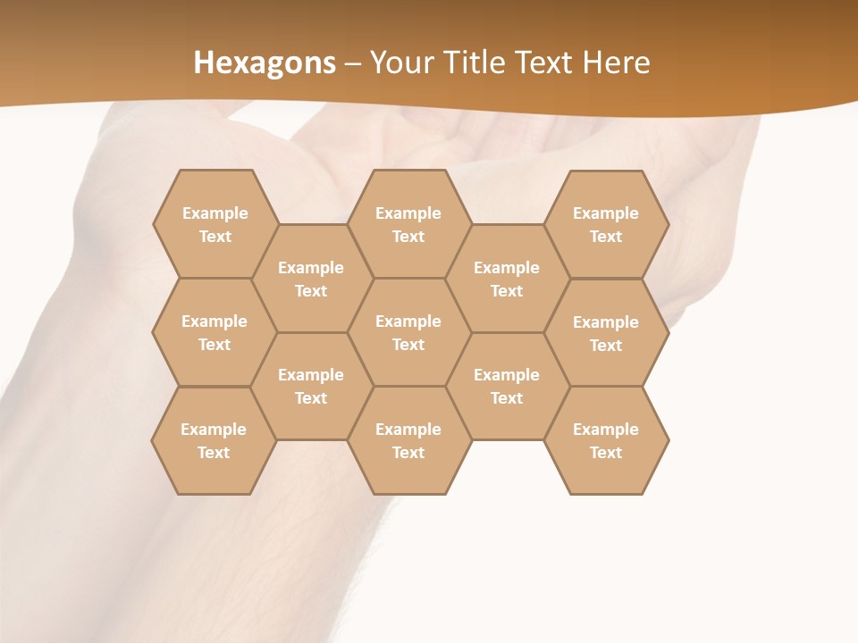 A Person Holding Their Hands Up In The Air PowerPoint Template