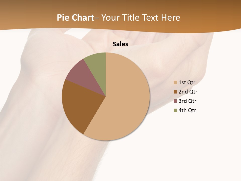 A Person Holding Their Hands Up In The Air PowerPoint Template