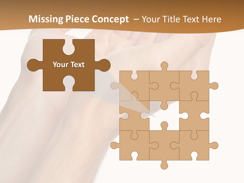 A Person Holding Their Hands Up In The Air PowerPoint Template