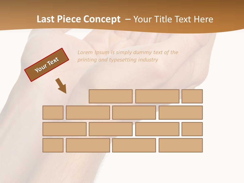 A Person Holding Their Hands Up In The Air PowerPoint Template