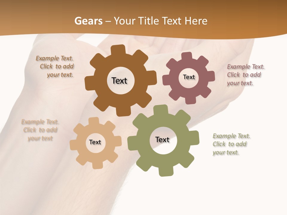 A Person Holding Their Hands Up In The Air PowerPoint Template