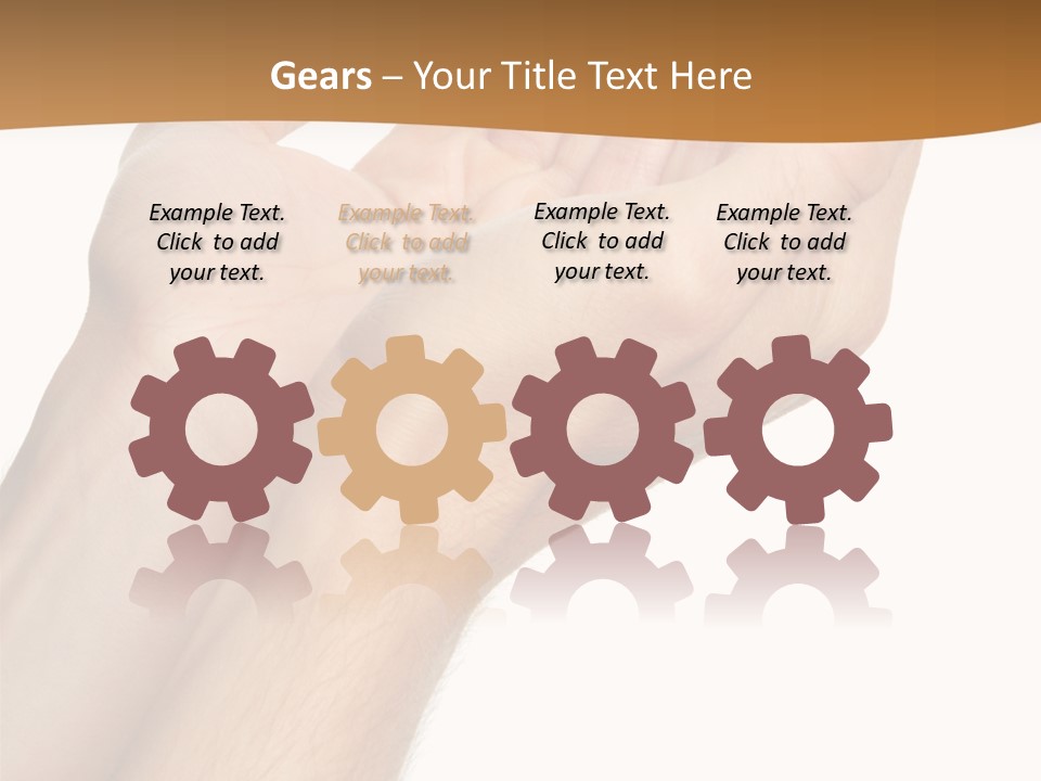 A Person Holding Their Hands Up In The Air PowerPoint Template