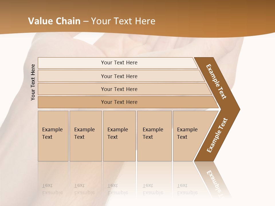 A Person Holding Their Hands Up In The Air PowerPoint Template