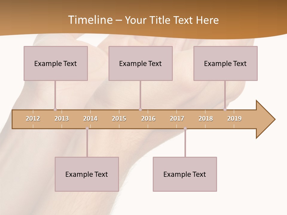 A Person Holding Their Hands Up In The Air PowerPoint Template