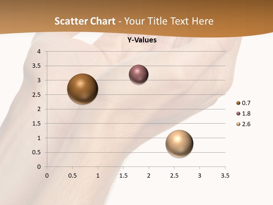 A Person Holding Their Hands Up In The Air PowerPoint Template