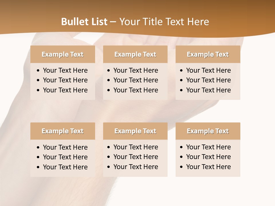 A Person Holding Their Hands Up In The Air PowerPoint Template