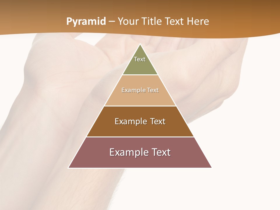 A Person Holding Their Hands Up In The Air PowerPoint Template