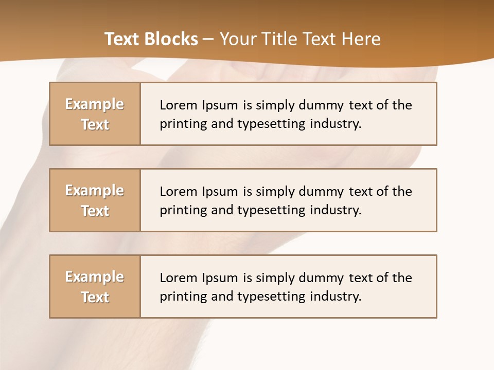 A Person Holding Their Hands Up In The Air PowerPoint Template