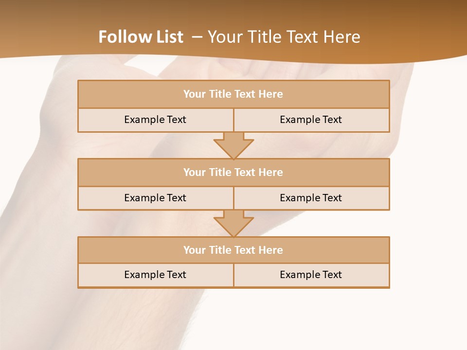 A Person Holding Their Hands Up In The Air PowerPoint Template