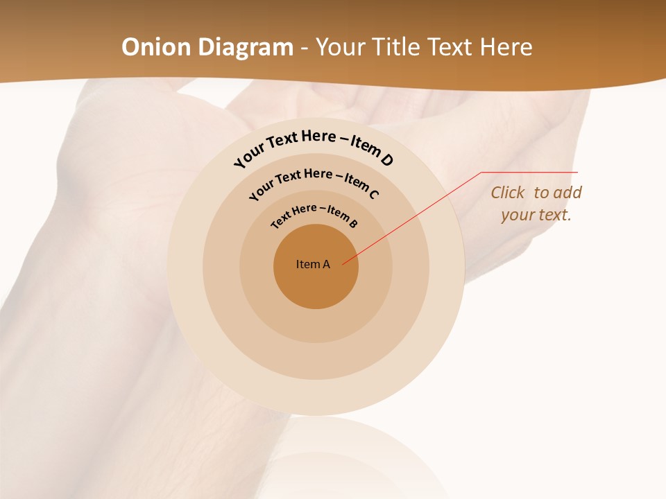 A Person Holding Their Hands Up In The Air PowerPoint Template