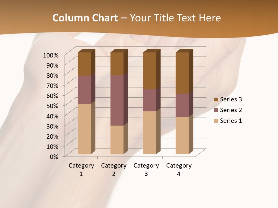 A Person Holding Their Hands Up In The Air PowerPoint Template