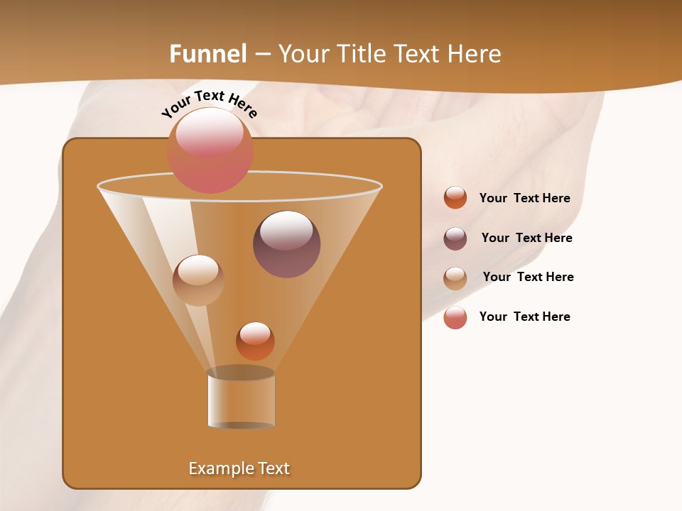 A Person Holding Their Hands Up In The Air PowerPoint Template