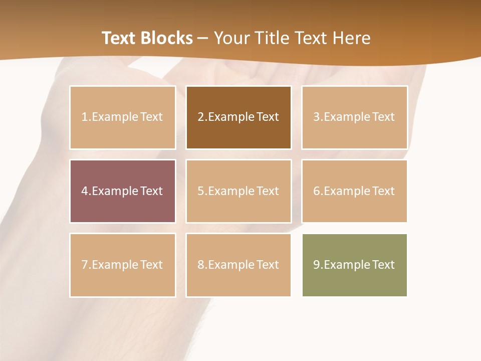 A Person Holding Their Hands Up In The Air PowerPoint Template