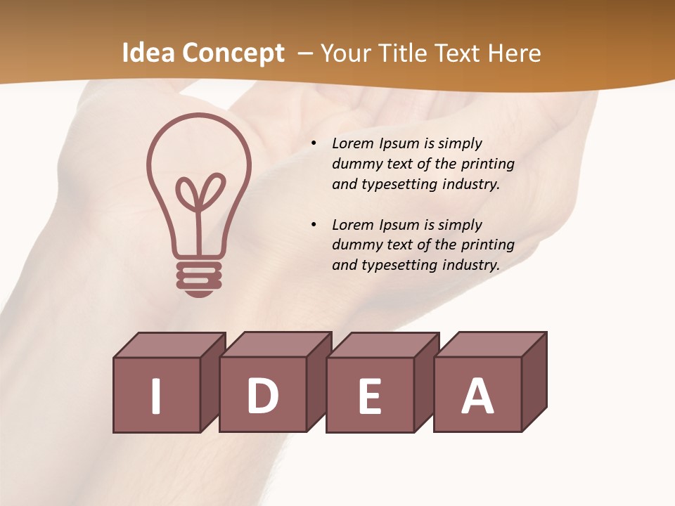 A Person Holding Their Hands Up In The Air PowerPoint Template