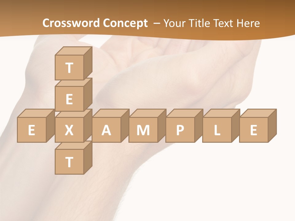 A Person Holding Their Hands Up In The Air PowerPoint Template