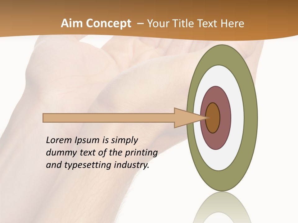 A Person Holding Their Hands Up In The Air PowerPoint Template