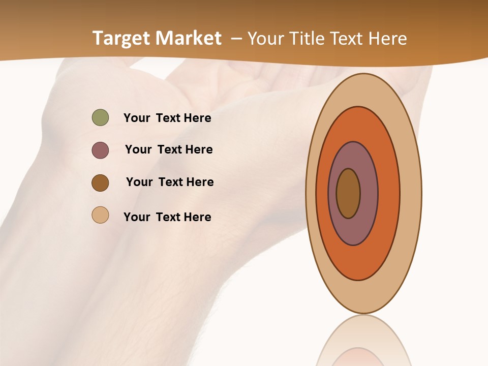 A Person Holding Their Hands Up In The Air PowerPoint Template