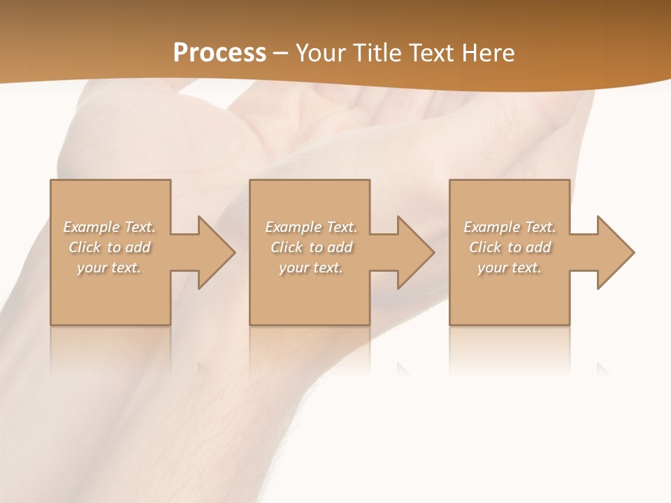 A Person Holding Their Hands Up In The Air PowerPoint Template
