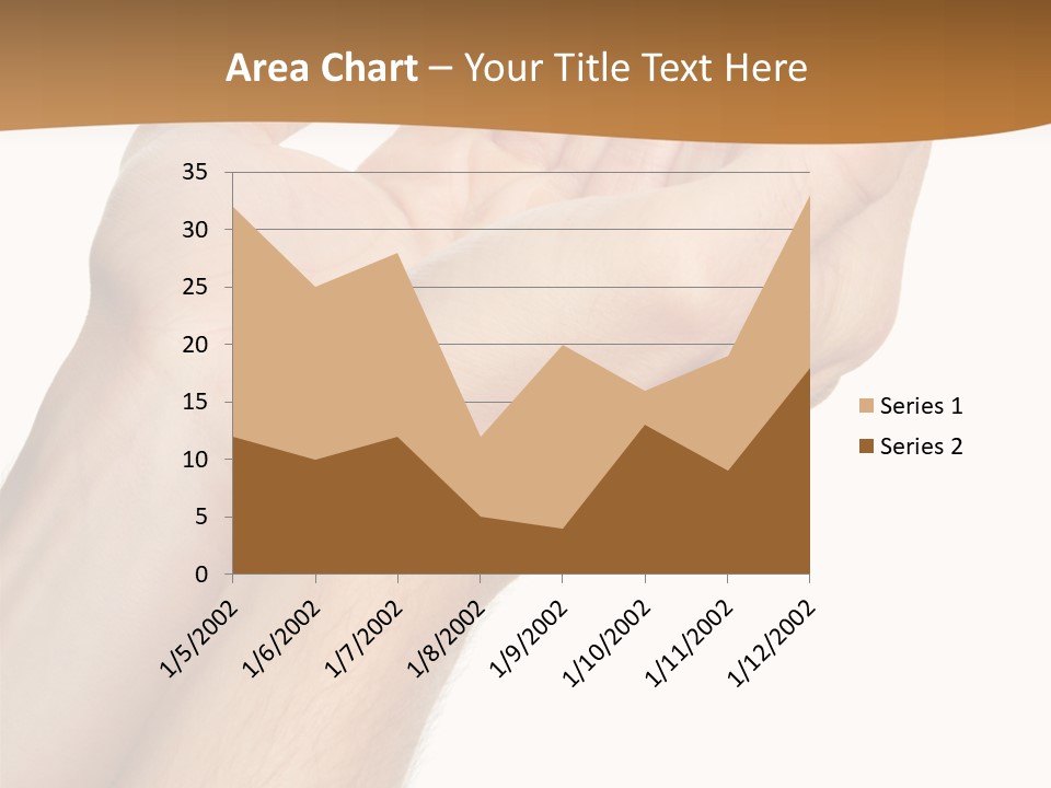 A Person Holding Their Hands Up In The Air PowerPoint Template