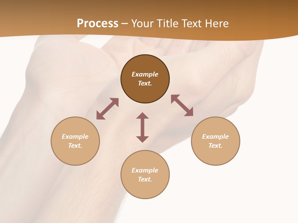 A Person Holding Their Hands Up In The Air PowerPoint Template