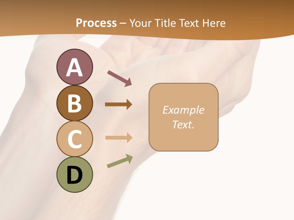 A Person Holding Their Hands Up In The Air PowerPoint Template