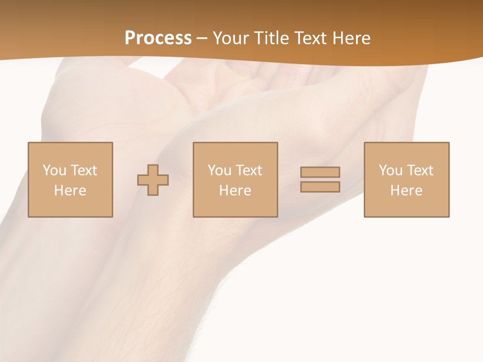 A Person Holding Their Hands Up In The Air PowerPoint Template
