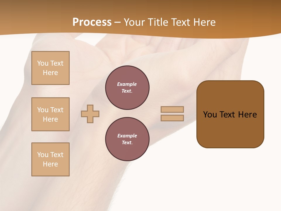 A Person Holding Their Hands Up In The Air PowerPoint Template