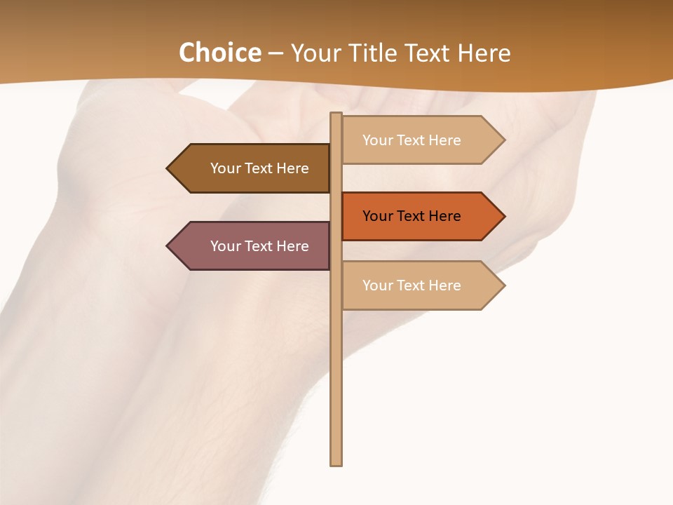 A Person Holding Their Hands Up In The Air PowerPoint Template