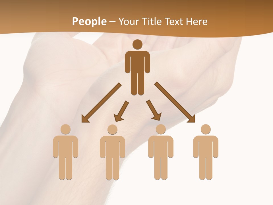 A Person Holding Their Hands Up In The Air PowerPoint Template