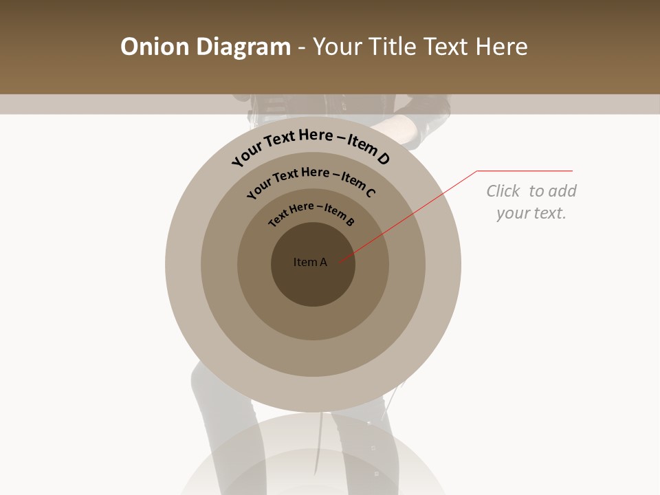 A Woman In A Black Leather Jacket Holding A Brown Purse PowerPoint Template