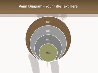 A Woman In A Black Leather Jacket Holding A Brown Purse PowerPoint Template