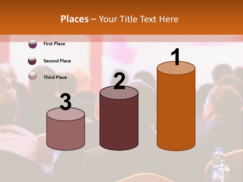 A Man Giving A Presentation To A Group Of People PowerPoint Template