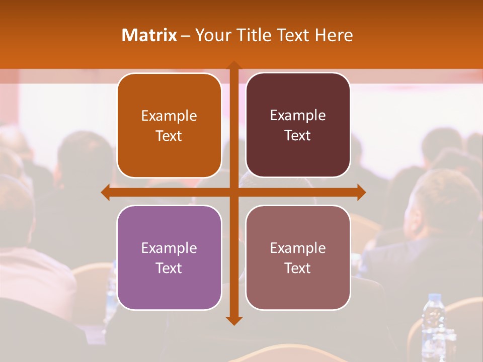 A Man Giving A Presentation To A Group Of People PowerPoint Template