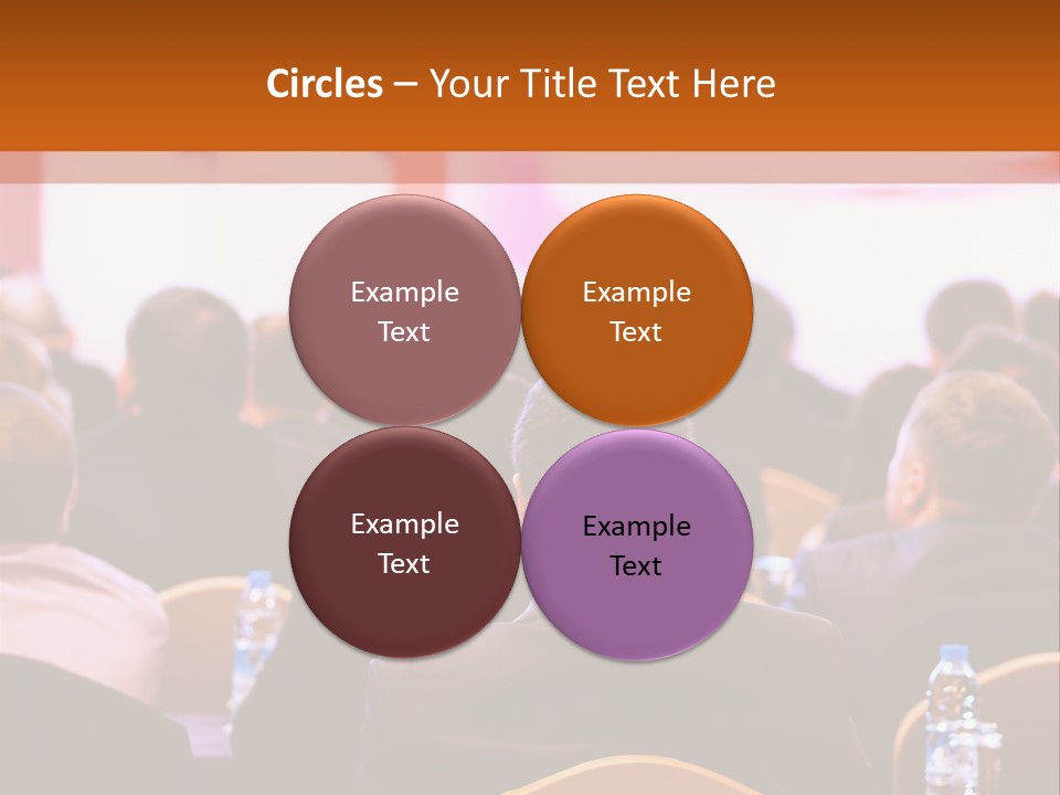 A Man Giving A Presentation To A Group Of People PowerPoint Template