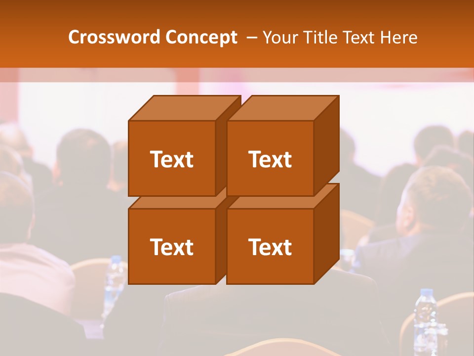 A Man Giving A Presentation To A Group Of People PowerPoint Template