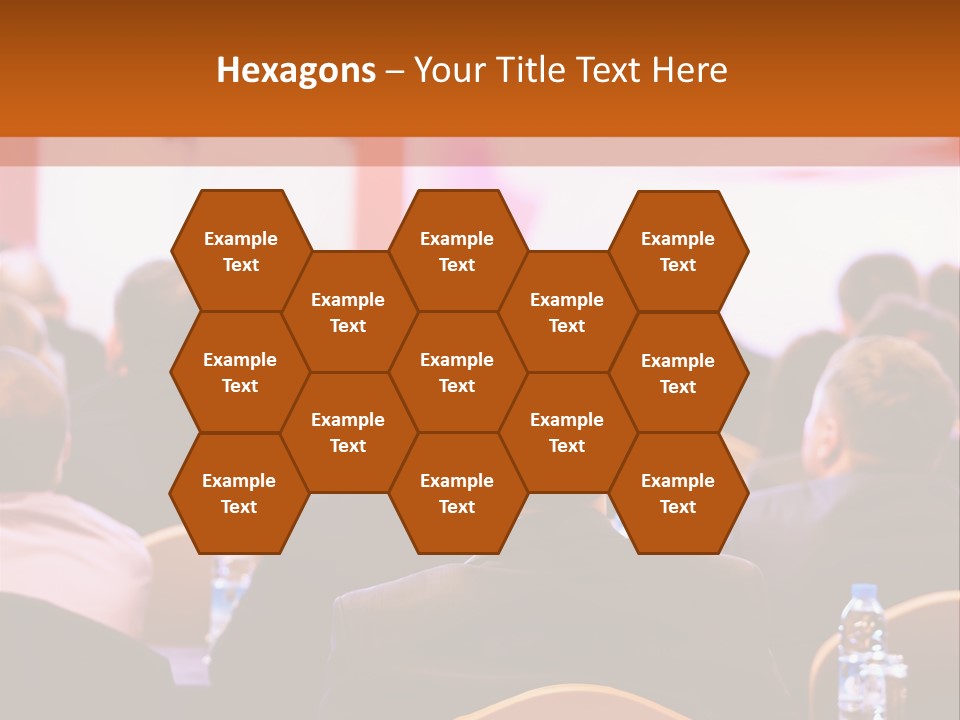 A Man Giving A Presentation To A Group Of People PowerPoint Template