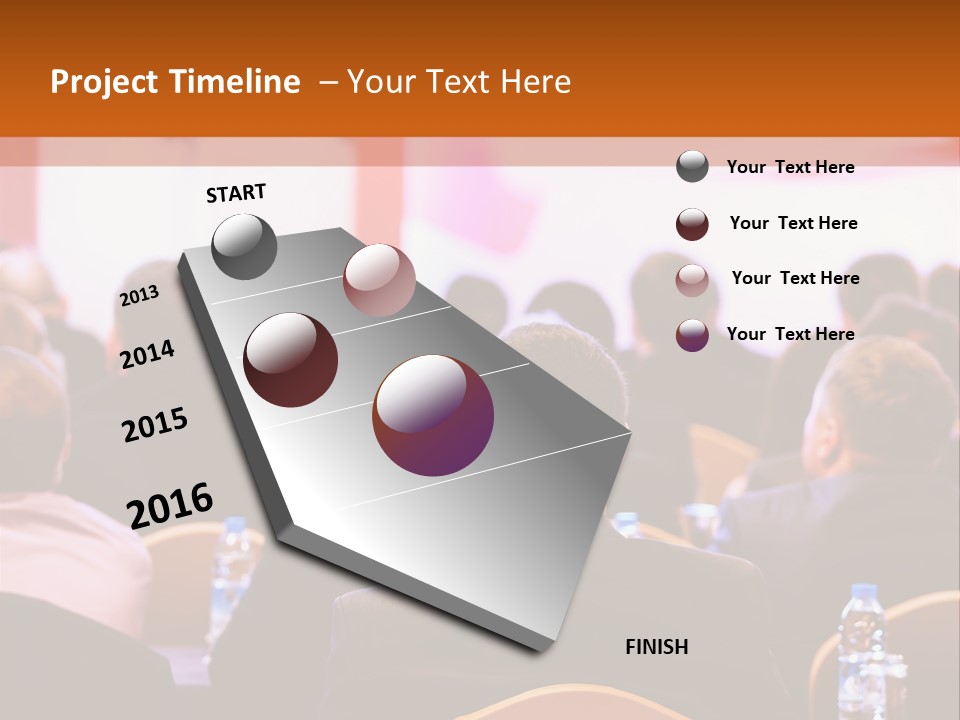 A Man Giving A Presentation To A Group Of People PowerPoint Template