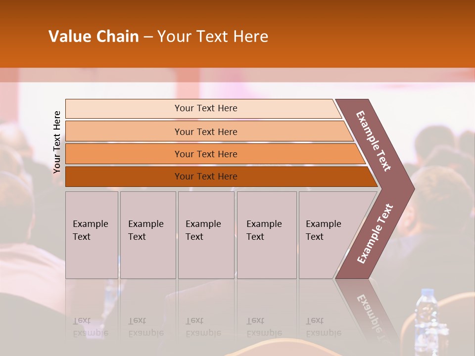 A Man Giving A Presentation To A Group Of People PowerPoint Template